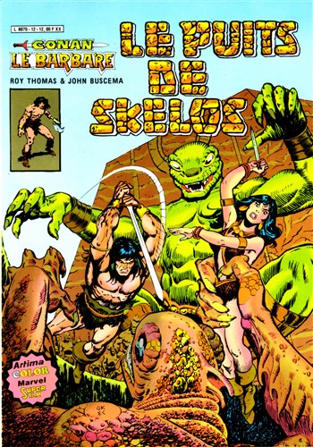 Conan le barbare - Serie 1 n12 - Le puits de Skelos