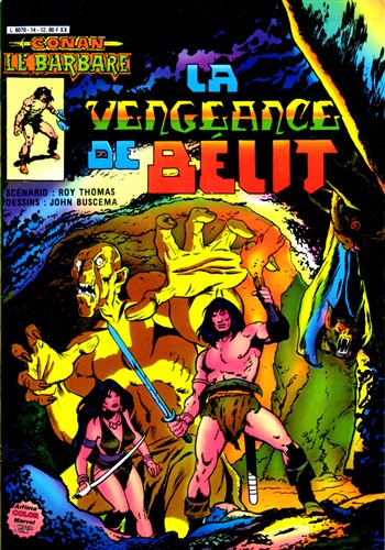 Conan le barbare - Serie 1 n14 - La vengeance de Belit