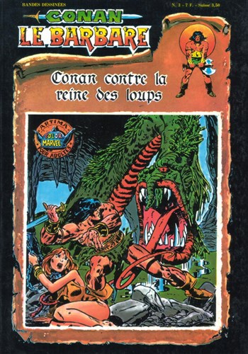 Conan le barbare - Serie 1 n3 - Conan contre la reine des loups