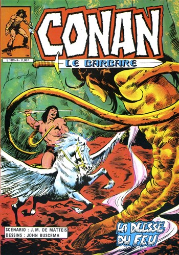 Conan le barbare - Serie 2 n6 - La desse du feu