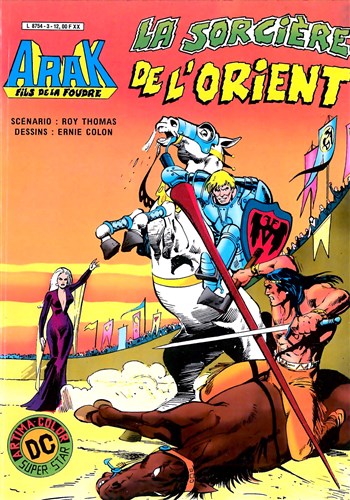 Arak - Fils de la foudre - Serie 1 n3 - La sorcire de l'orient