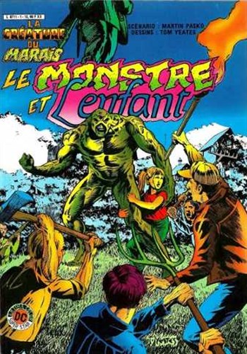 La Crature du Marais - Artima Color Dc Super Star n1 - Le monstre et l'enfant