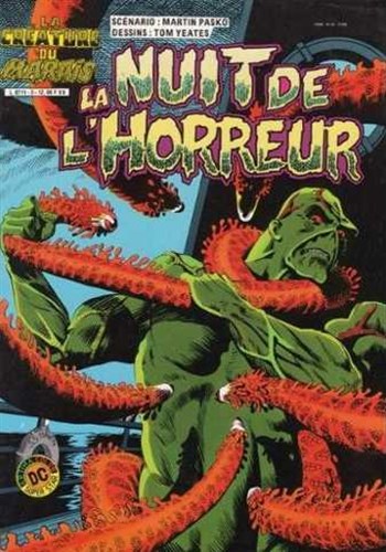 La Crature du Marais - Artima Color Dc Super Star n3 - La nuit de l'horreur