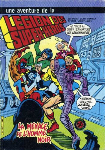 La Lgion des Super-Hros - Artima Dc Color n2 - La menace de l'homme noir