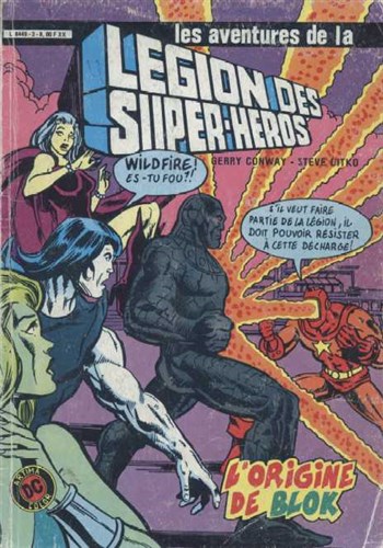 La Lgion des Super-Hros - Artima Dc Color n3 - L'origine de Blok