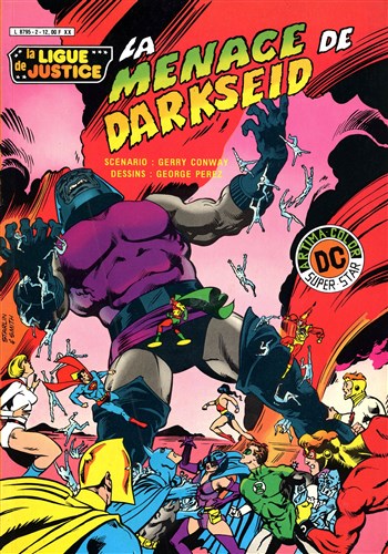 La Ligue de Justice - Serie 1 - Artima Dc Color n2 - La menace de Darkseid