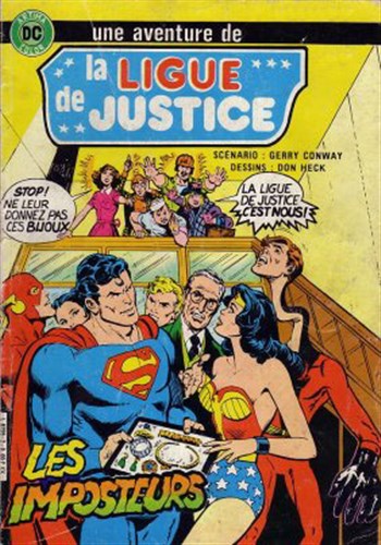 La Ligue de Justice - Serie 1 - Artima Dc Color n3 - Les imposteurs