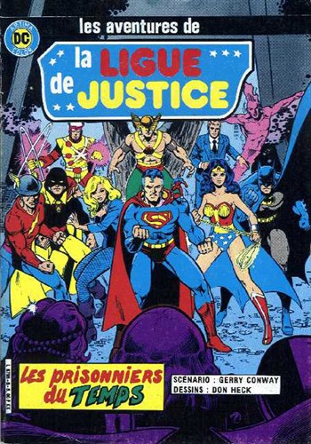 La Ligue de Justice - Serie 1 - Artima Dc Color n�8 - Les prisonniers du temps