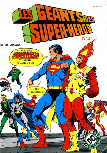 Les Gants des Super-Hros n2 - La Ligue de Justice - Pige pour Firestorm