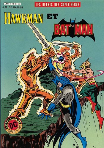 Les Gants des Super-Hros n3 - Hawkman et Batman