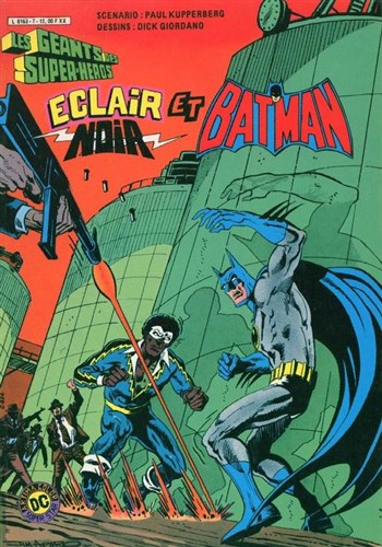 Les Gants des Super-Hros n7 - Eclair Noir et Batman