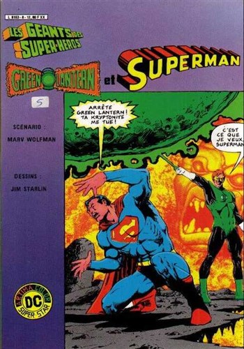 Les Gants des Super-Hros n8 - Green Lantern et Superman