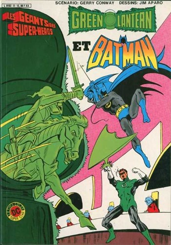 Les Gants des Super-Hros n9 - Green Lantern et Batman