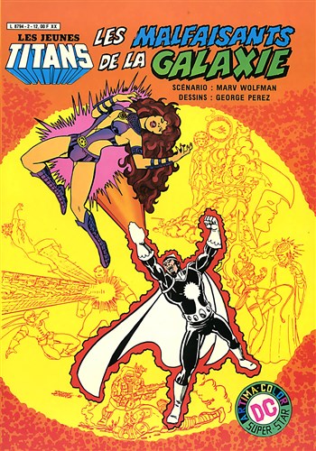 Les Jeunes Titans - Serie 1 n�2 - Les malfaisants de la galaxie