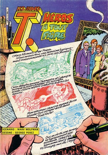 Les Jeunes Titans - Serie 2 n�1 - H�ros � tout faire