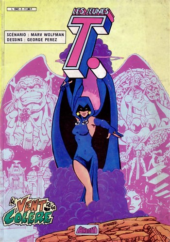 Les Jeunes Titans - Serie 2 n�2 - Le vent de la col�re