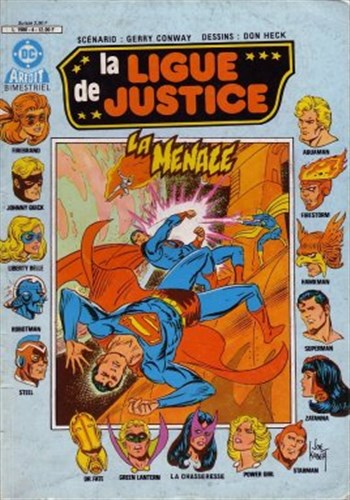 La Ligue de Justice - Serie 2 -Dc Ar�dit n�4 - La menace