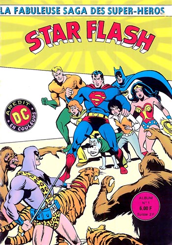 Star Flash - Ardit DC Couleur n1 - Les Super Amis