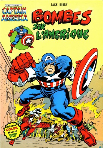 Captain America - Serie 1 n�17 - Bombes sur l'Amerique