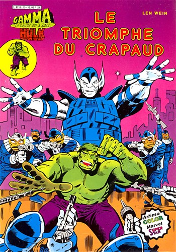 Hulk - Gamma n15 - Le triomphe du Crapaud