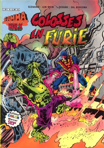 Hulk - Gamma n19 - Colosses en furie