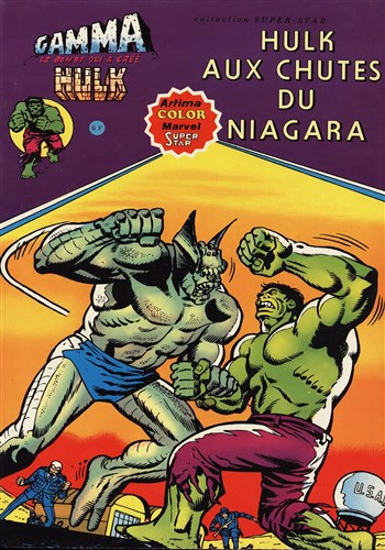 Hulk - Gamma n4 - Hulk aux chutes du Niagara