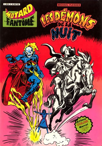 Le Motard Fant�me n�3 - Les d�mons de la nuit