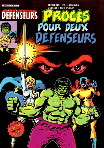 Les Defenseurs n6 - Procs pour deux Dfenseurs