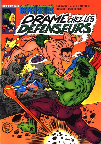 Les Defenseurs n�8 - Drame chez les d�fenseurs