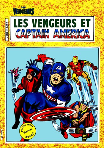 Les Vengeurs - Pocket Color n2 - Les Vengeurs et Captain America