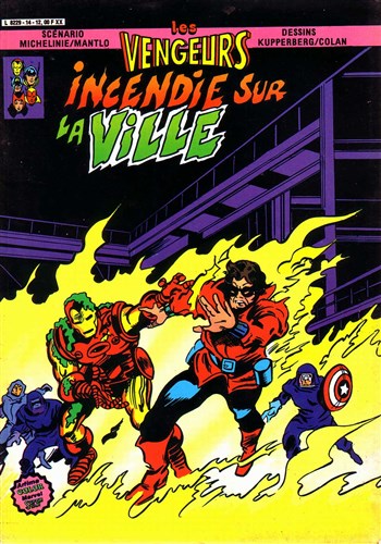 Les Vengeurs - Serie 1 n�14 - Incendie sur la ville