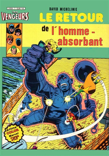 Les Vengeurs - Serie 1 n�7 - Le retour de l'Homme-Absorbant