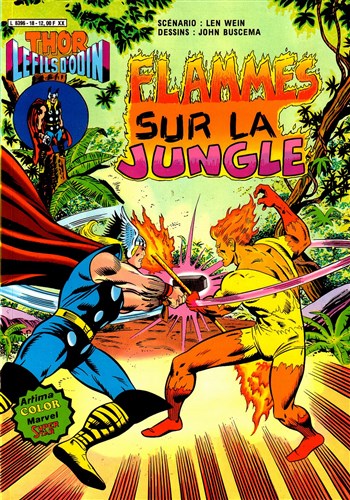 Thor Fils d'Odin n18 - Flammes sur la jungle