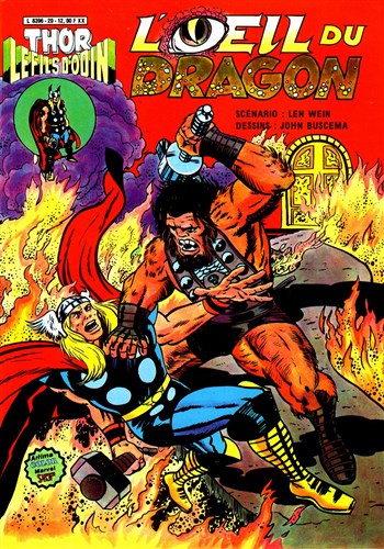 Thor Fils d'Odin n20 - L'il du dragon