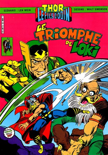 Thor Fils d'Odin n�23 - Le triomphe de Loki