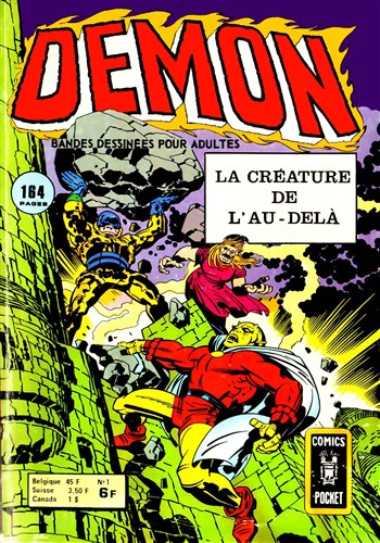 D�mon - Comics Pocket - Serie 1 n�1 - La cr�ature de l'au-del�