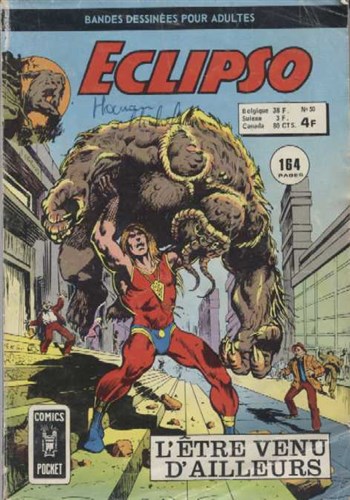Eclipso - Pocket NB n�50 - L'�tre venu d'ailleurs