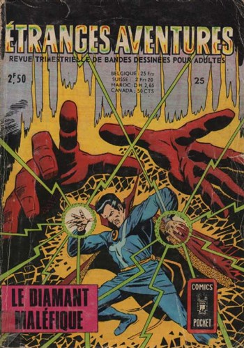 Etranges Aventures n�25 - Le diamant mal�fique