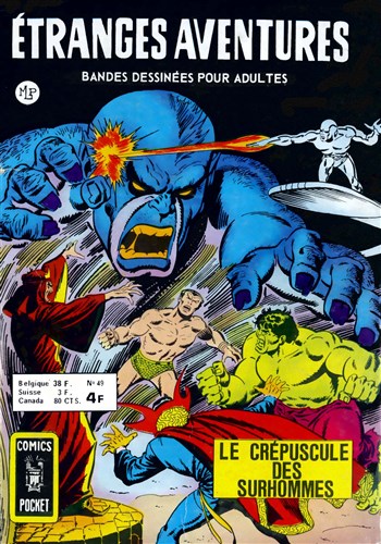 Etranges Aventures n�49 - Le cr�puscule des surhommes