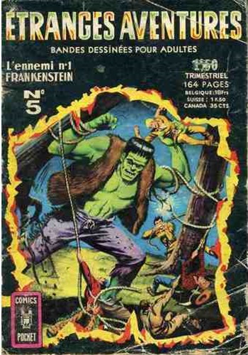 Etranges Aventures n5 - L'ennemi numro 1 : Frankenstein