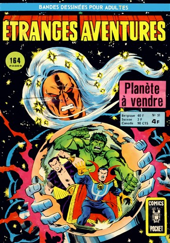 Etranges Aventures n�51 - Plan�te � vendre