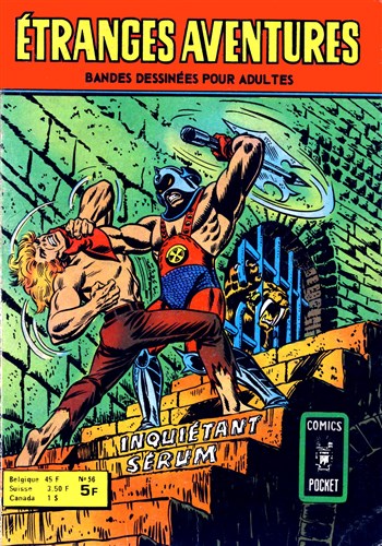 Etranges Aventures n�56 - Inqui�tant s�rum