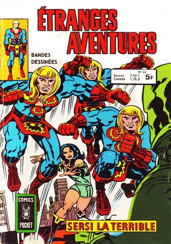 Etranges Aventures n�63 - Sersi la terrible