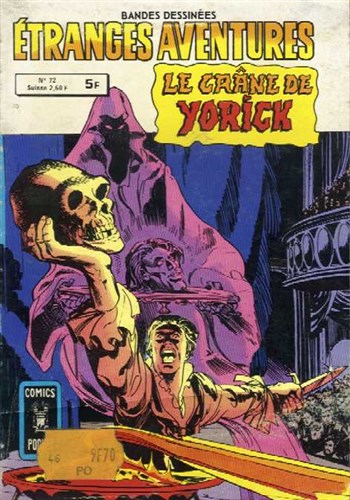 Etranges Aventures n�72 - Le cr�ne de York