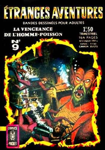 Etranges Aventures n9 - La vengeance de l'homme-poisson