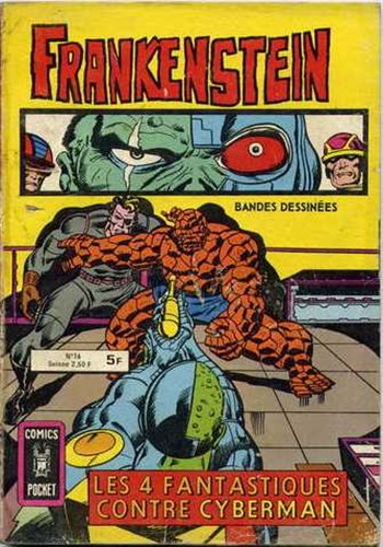 Frankenshtein - Pocket NB n�16 - Les 4 Fantastiques contre Cyberman