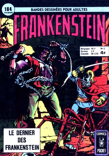 Frankenshtein - Pocket NB n3 - Le dernier des Frankenstein
