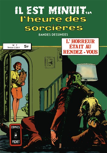 Il est Minuit - Comics Pocket Srie 2 n7 - L'horreur tait au rendez-vous