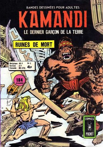 Kamandi - Comics Pocket n�2 - Ruines de mort