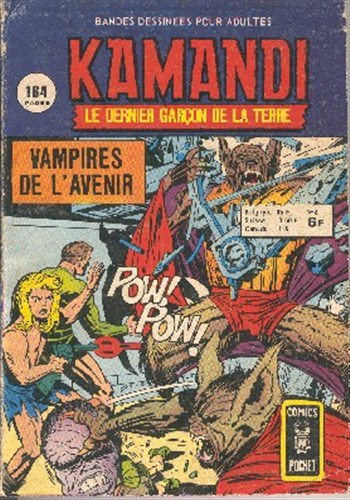 Kamandi - Comics Pocket n6 - Vampires de l'avenir